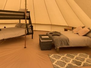 Bell tents Sussex